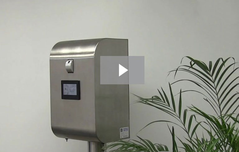 Watch The Sense & Sanitise Station Video